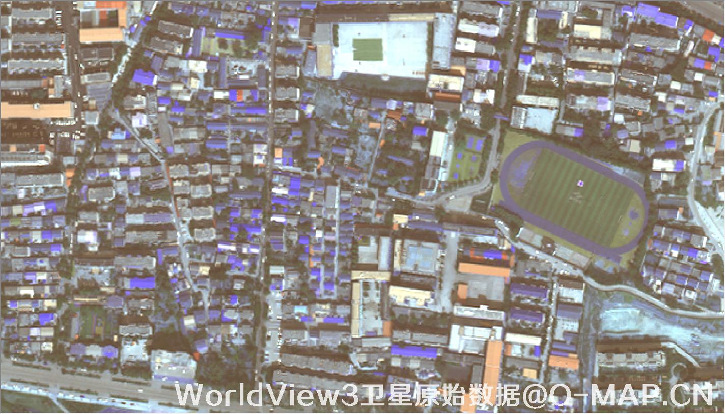 WorldView3卫星影像1.2米多光谱数据