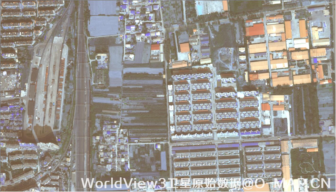 WorldView3卫星影像1.2米多光谱数据