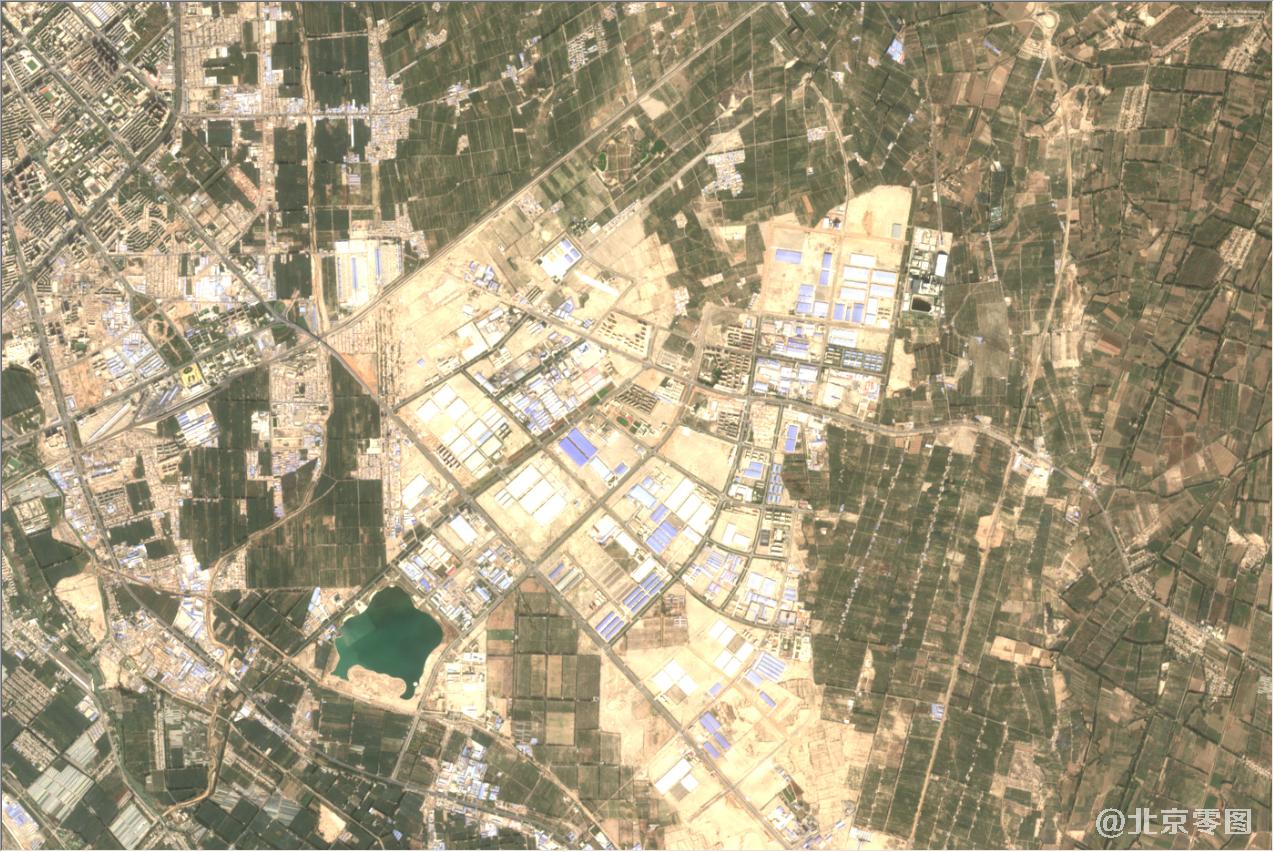 新疆棉花种植区2020年卫星地图