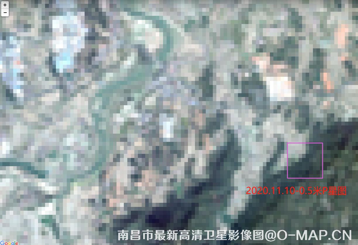 Pleiades卫星2020年拍摄的江西省南昌市最新卫星图