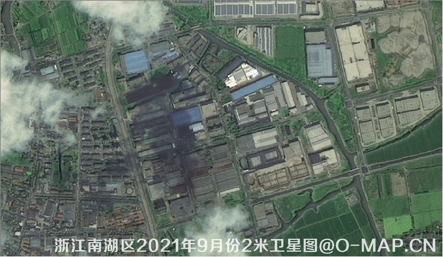 浙江省嘉兴市南湖区2021年9月份2米卫星图