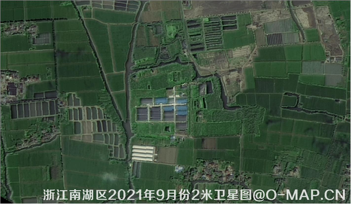 浙江省嘉兴市南湖区2021年9月份2米卫星图