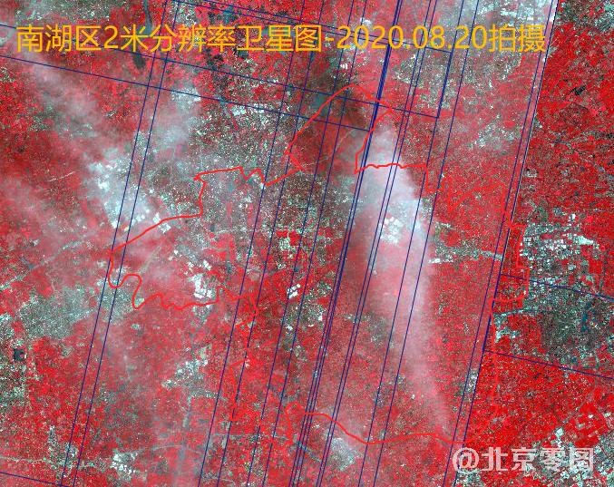 南湖区2020.08.20卫星影像预览图