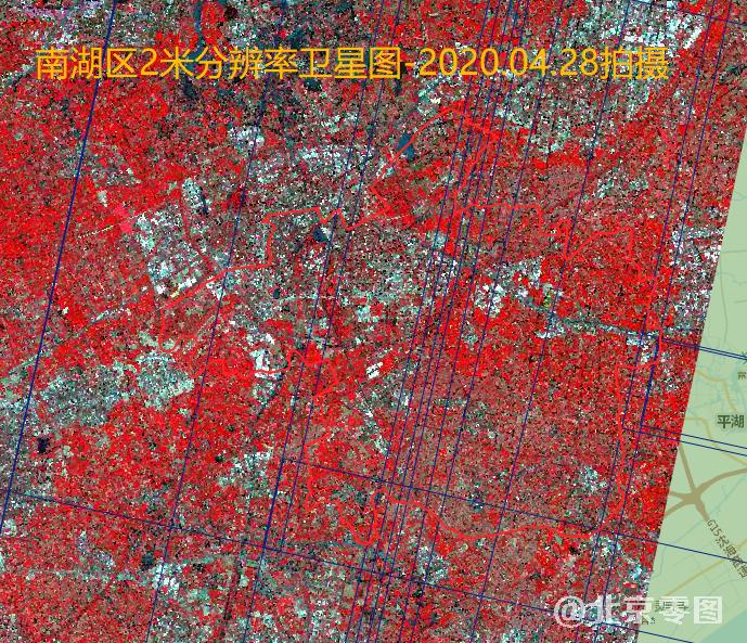 南湖区2020.04.28卫星影像预览图