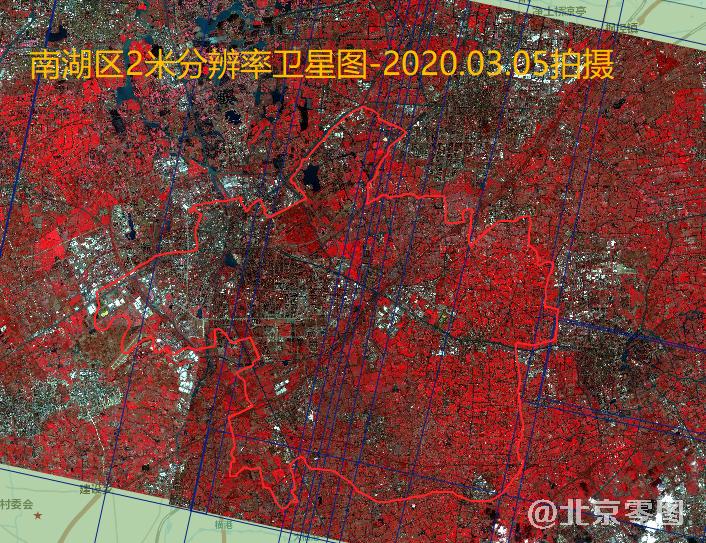 南湖区2020.03.05卫星影像预览图