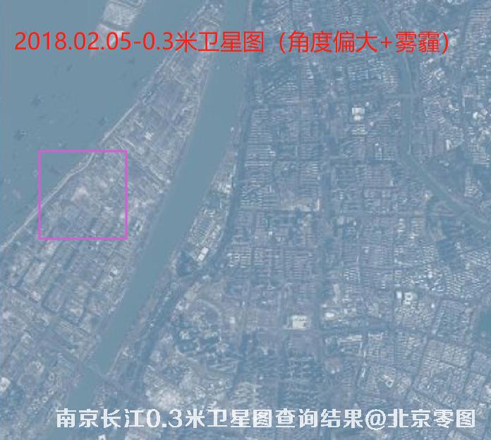 南京市江心洲卫星图查询报告