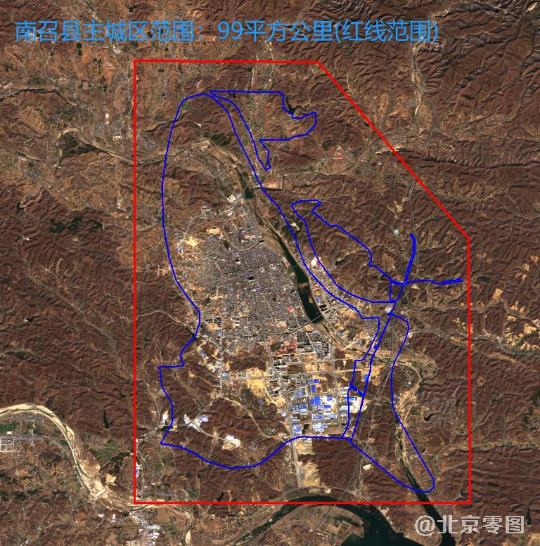 河南省影像图购买-南召县图查询-城市图
