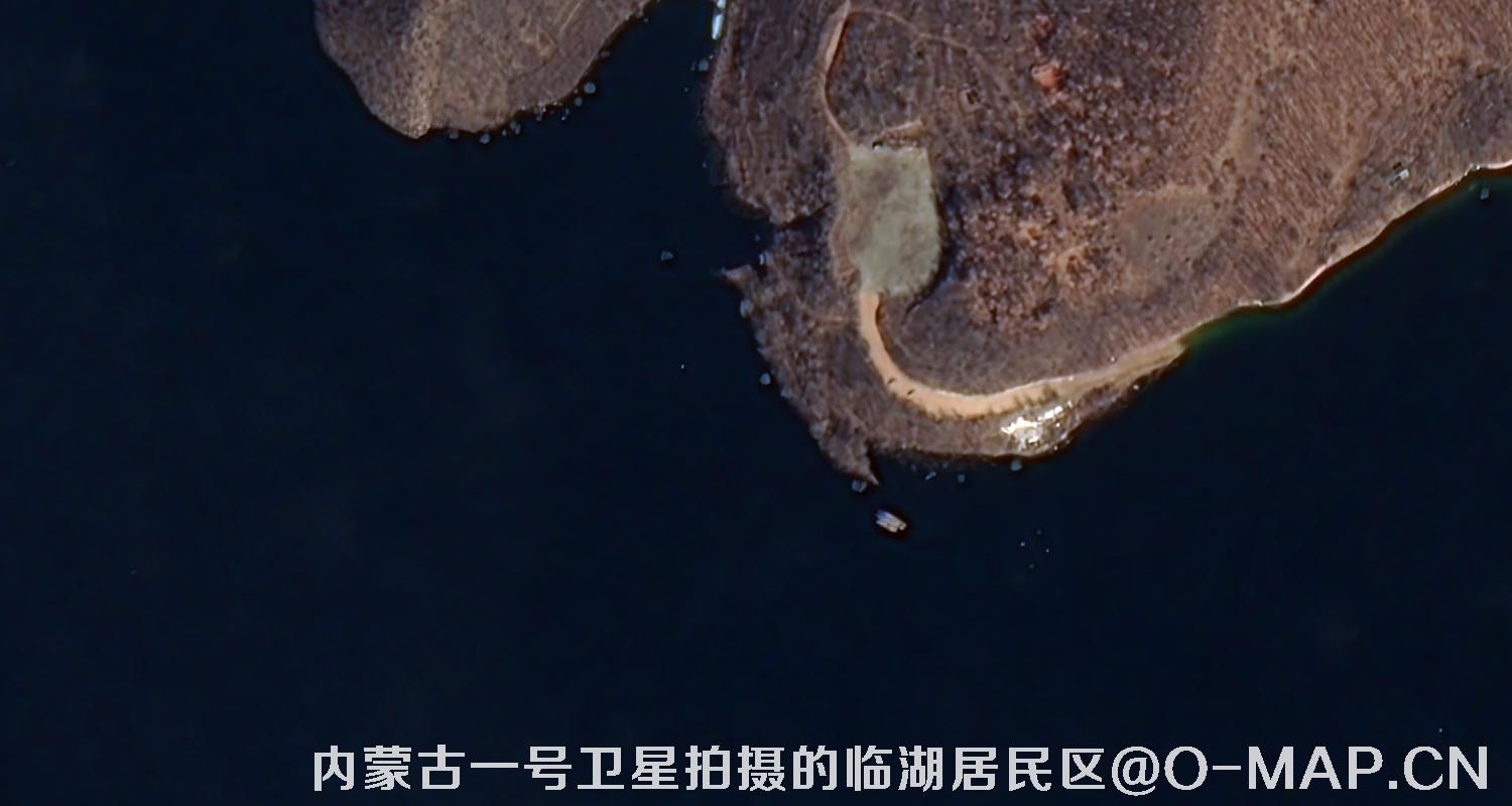 中国内蒙古一号拍摄的0.5米分辨率影像图