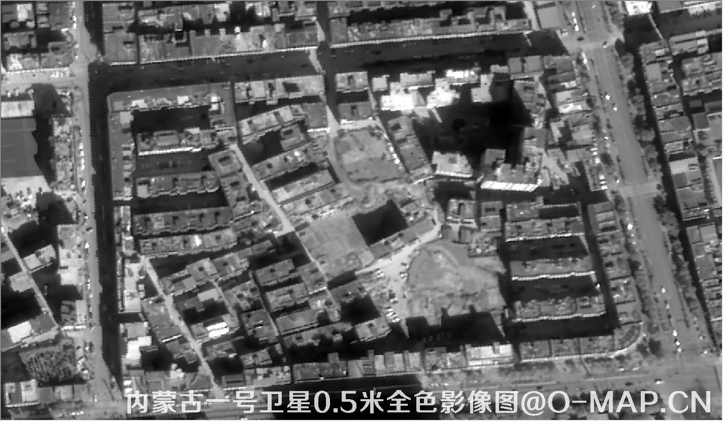 内蒙古一号卫星0.5米全色影像图
