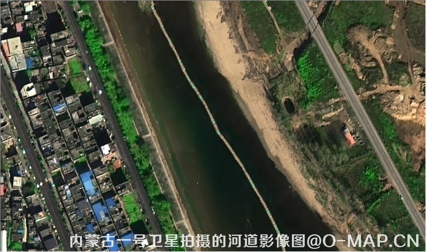 内蒙古一号卫星拍摄的0.5米卫星图可用于工业园区地图