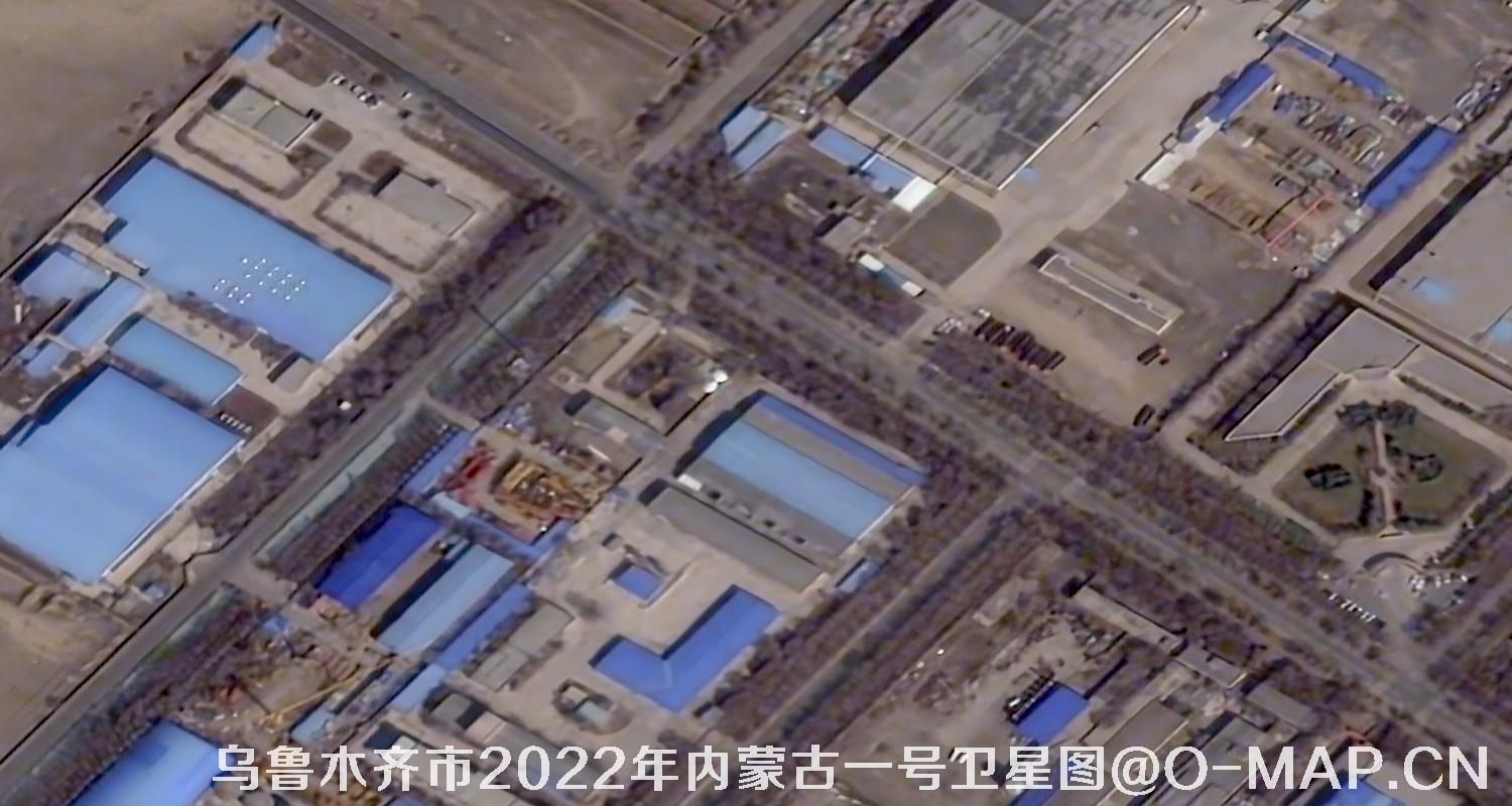 内蒙古一号卫星拍摄的0.5米影像图
