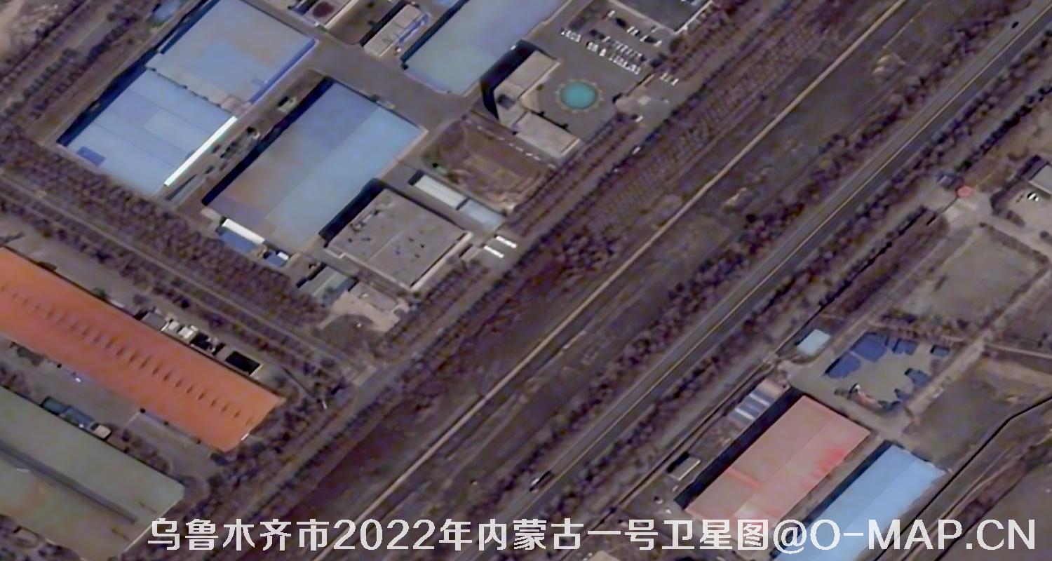 内蒙古一号卫星拍摄的0.5米影像图