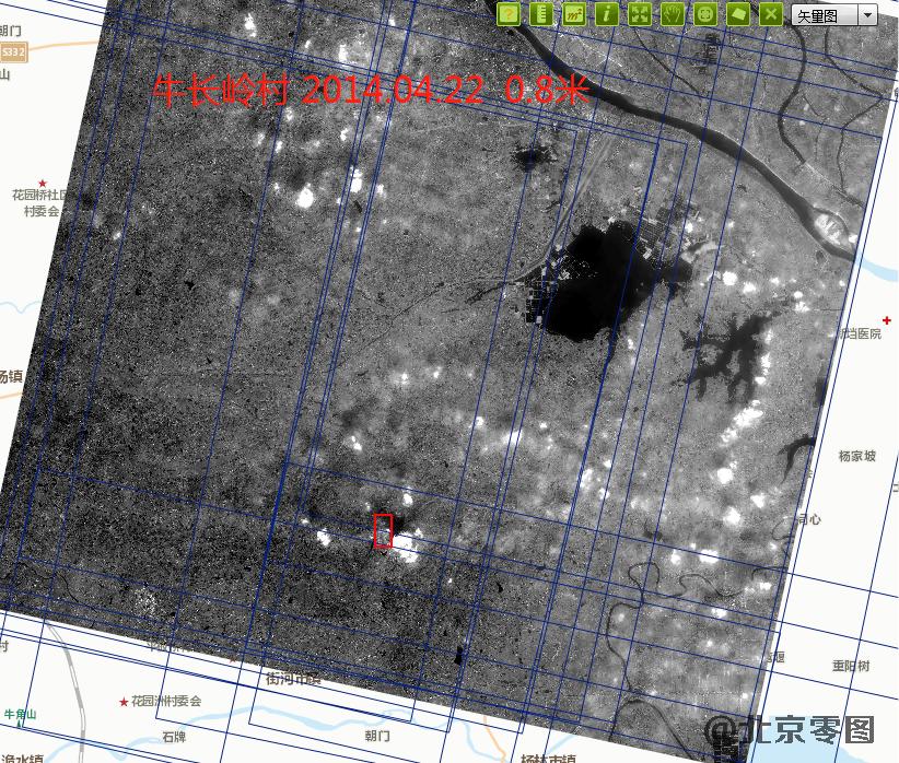 牛长岭村2014年卫星影像查询结果