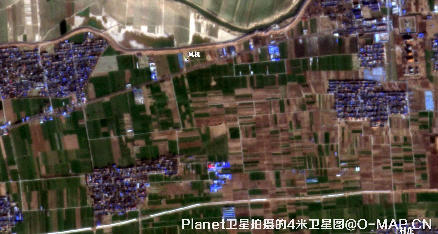 Planet卫星拍摄的高清卫星图实例