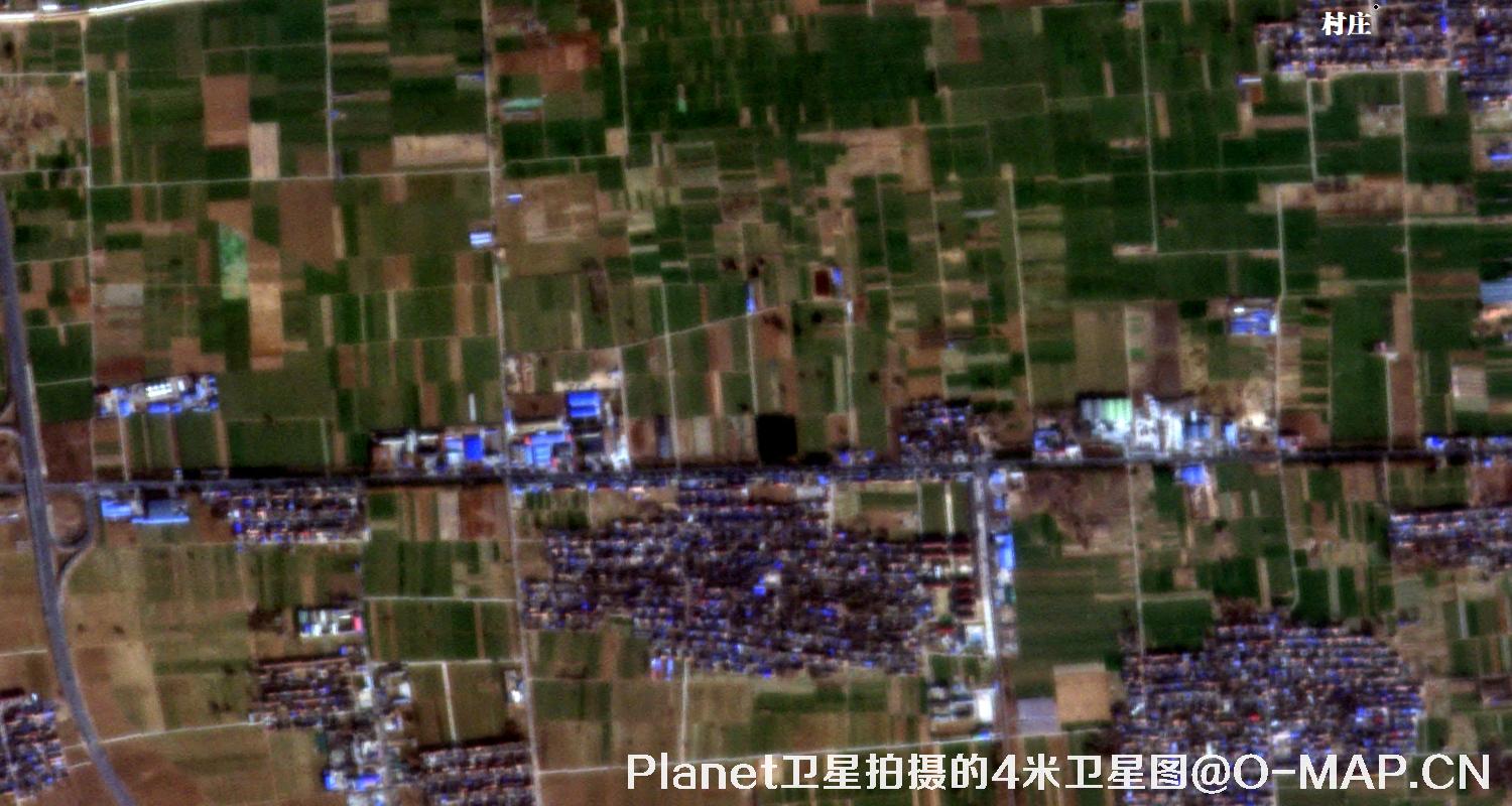 Planet卫星拍摄的卫星图效果