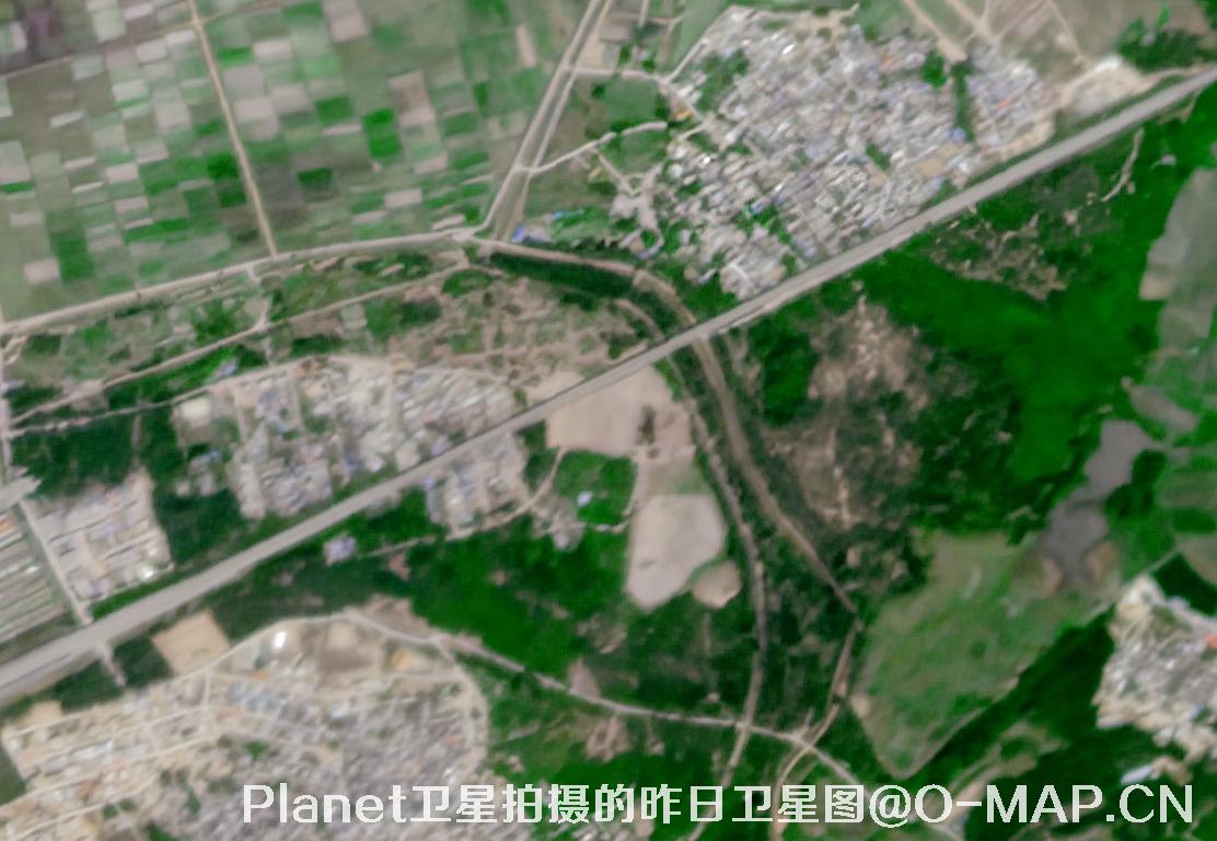 Planet拍摄的卫星图样例