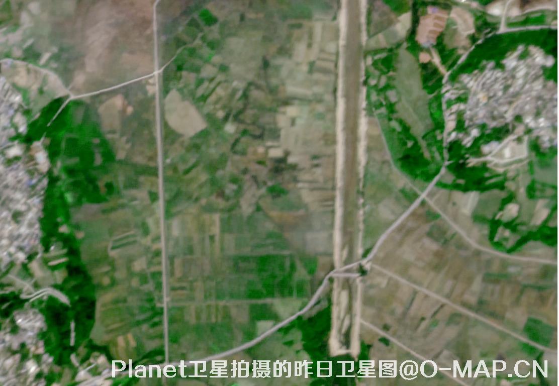 Planet拍摄的卫星图样例