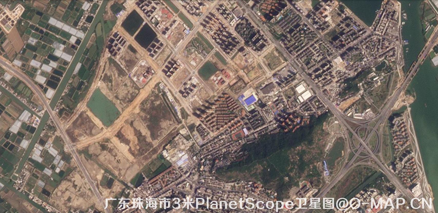 Planet卫星拍摄的4米卫星图