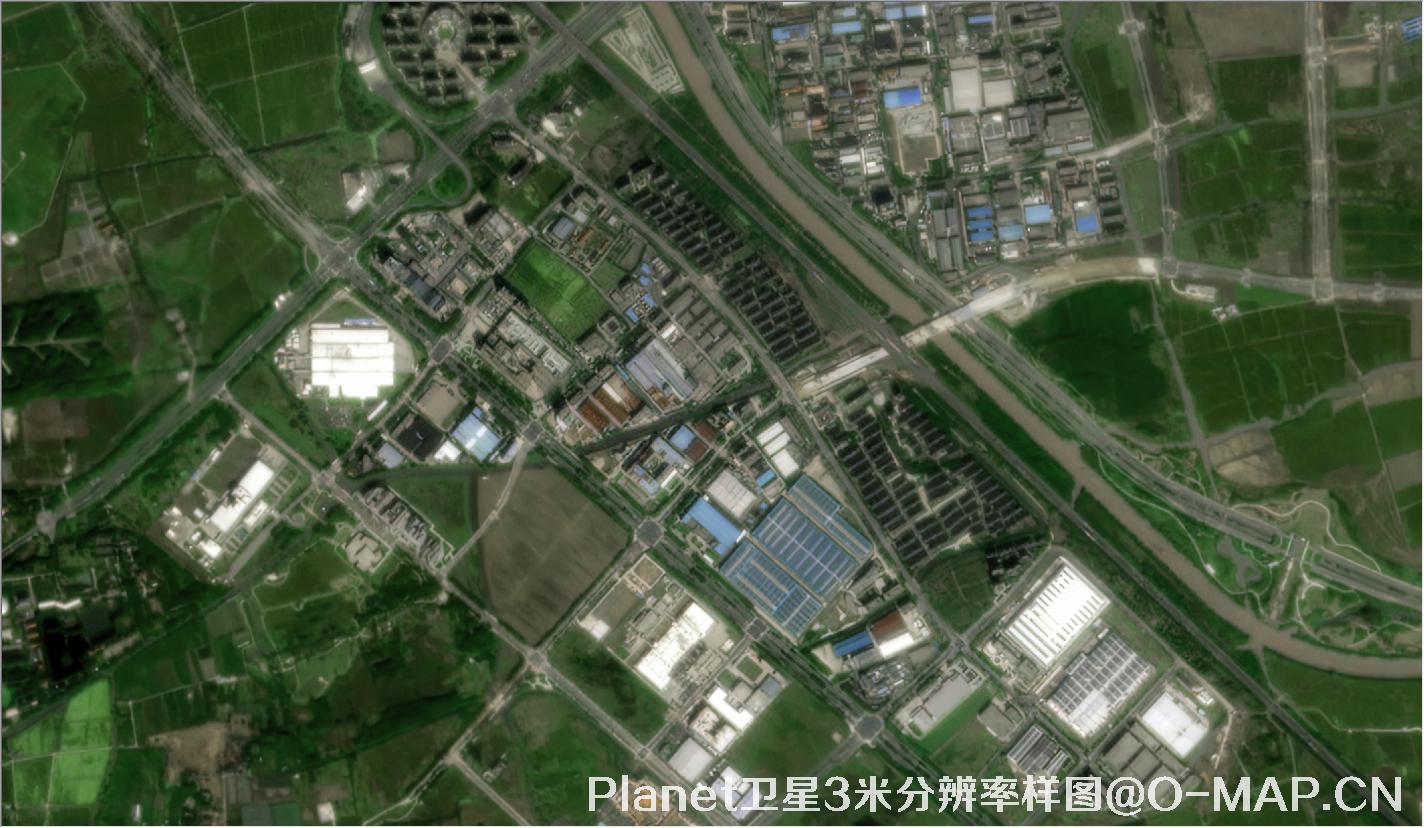 Planet卫星拍摄的4米卫星图