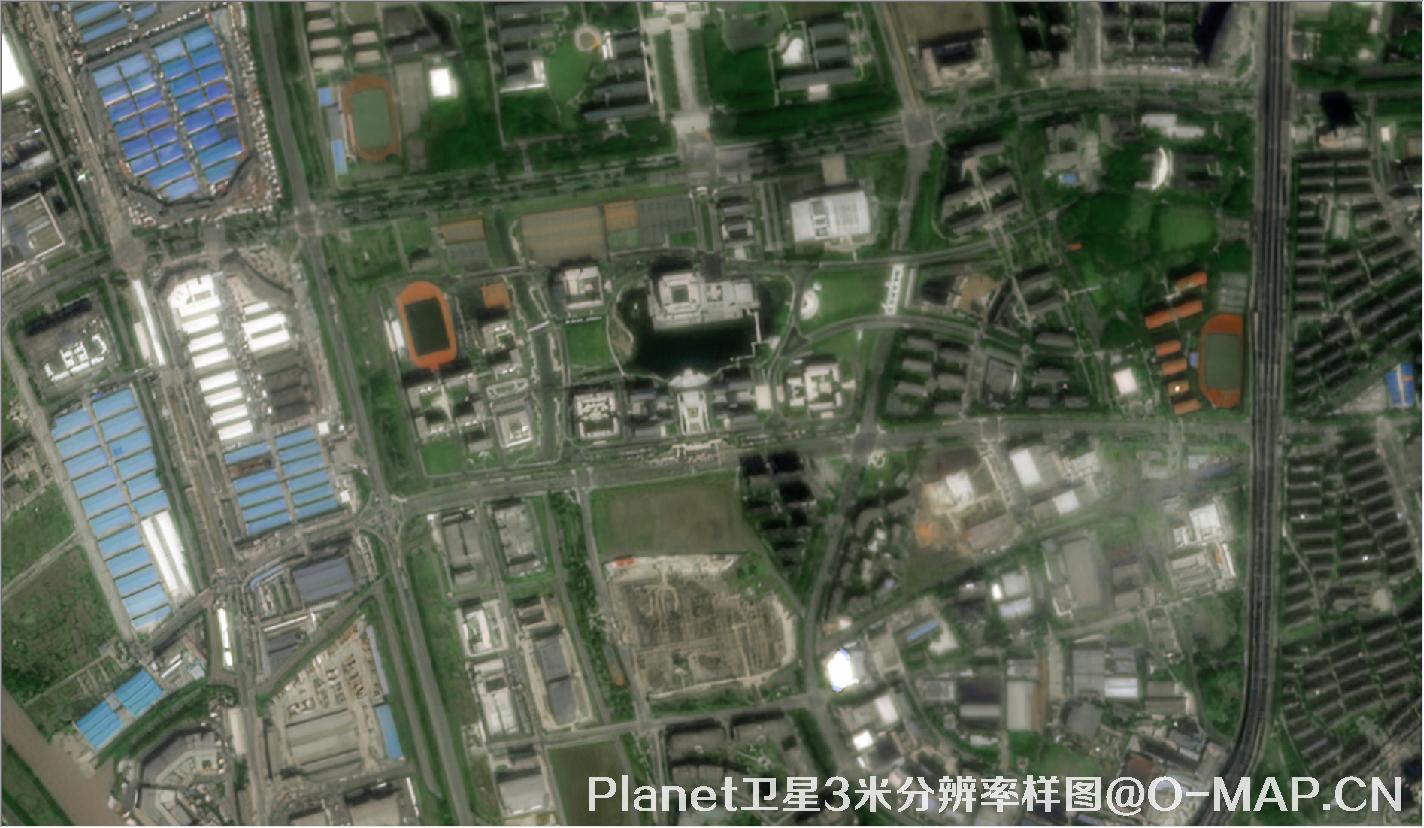 3米分辨率卫星图样例