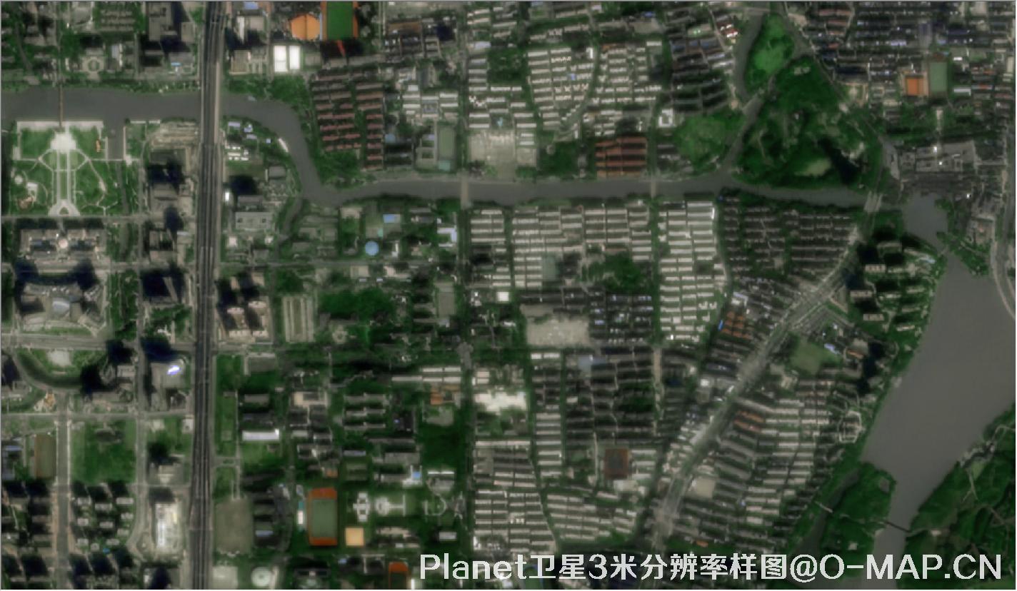 Planet卫星拍摄的4米卫星图