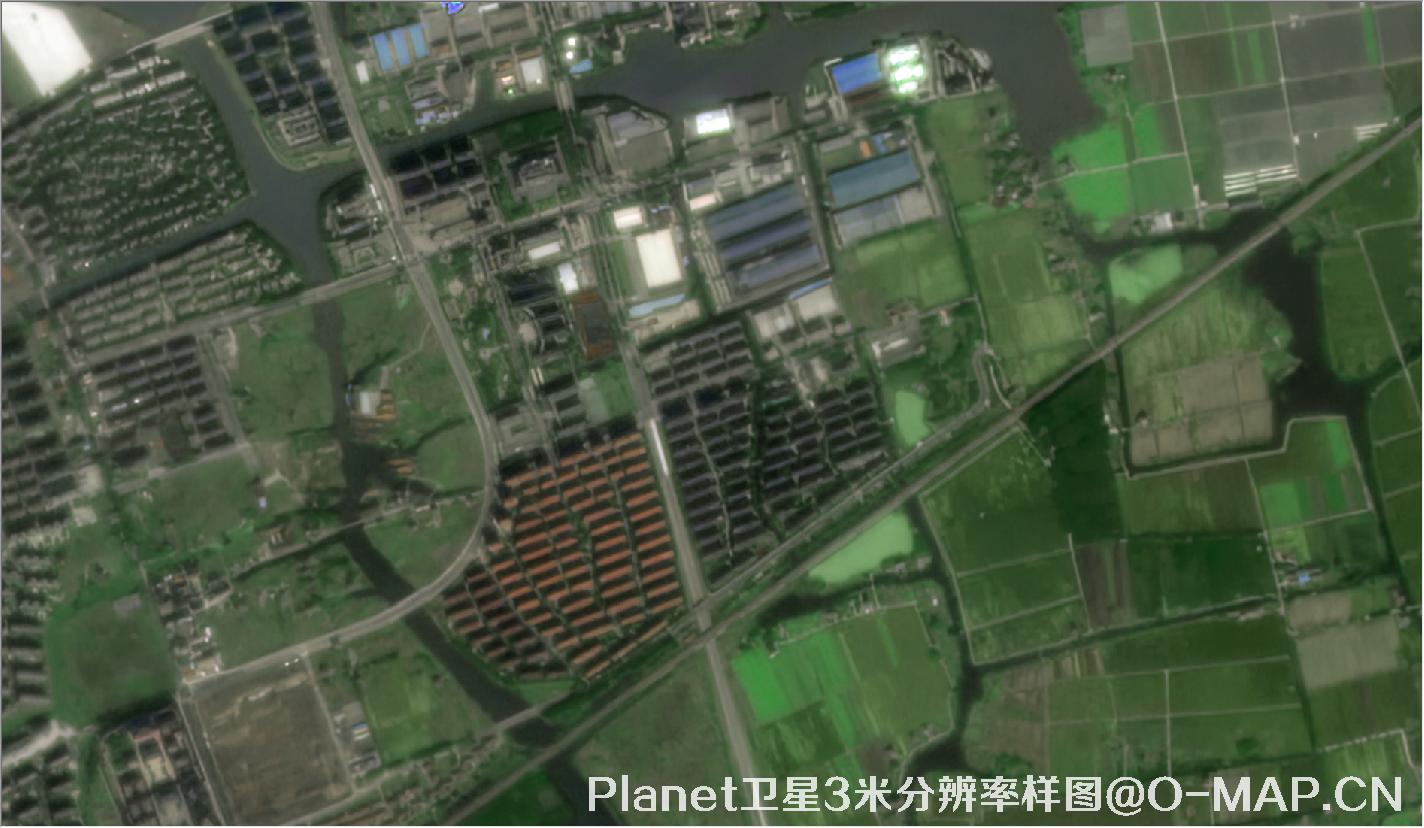 Planet卫星影像购买样图