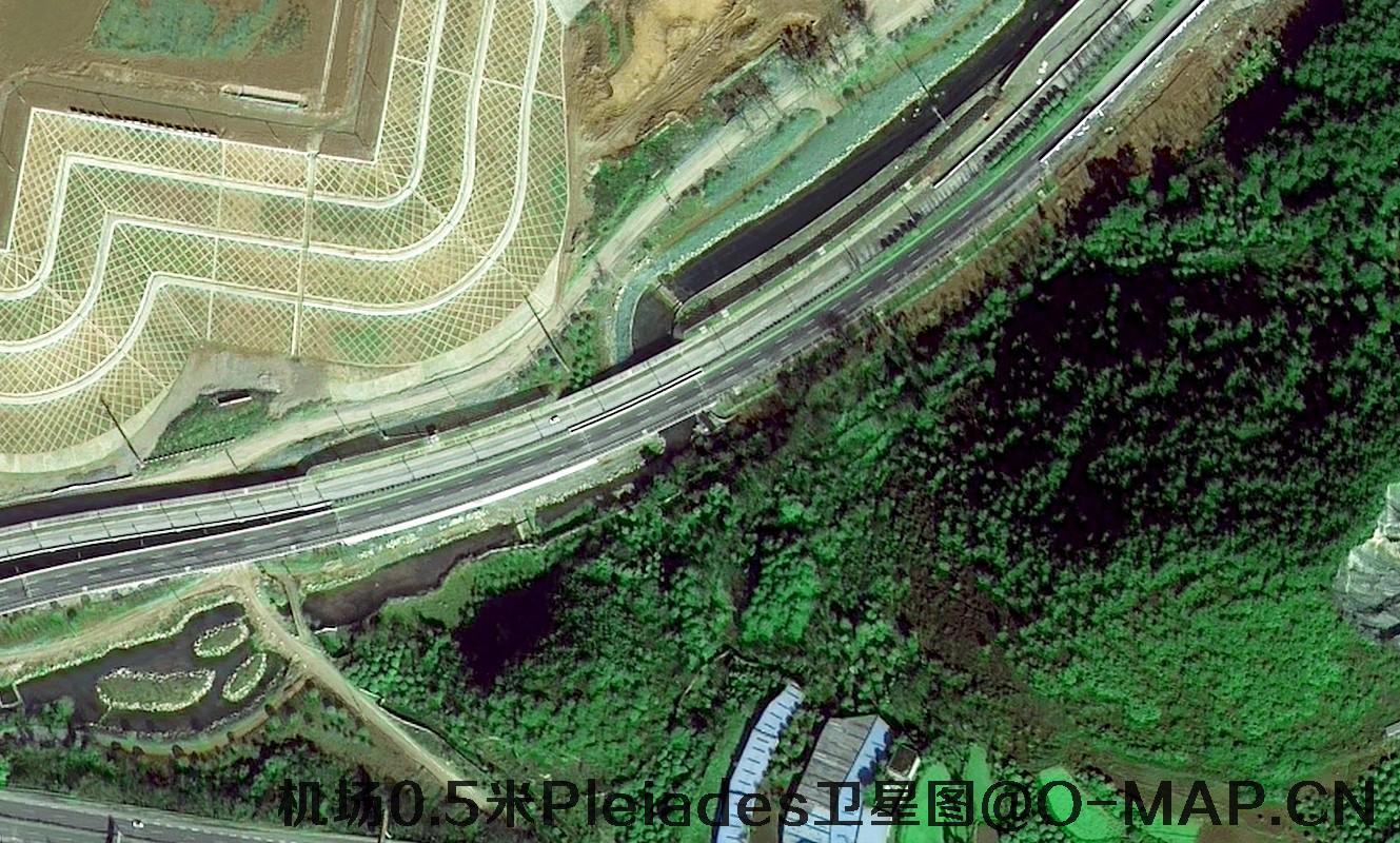 法国0.5米分辨率卫星拍摄的高清图片