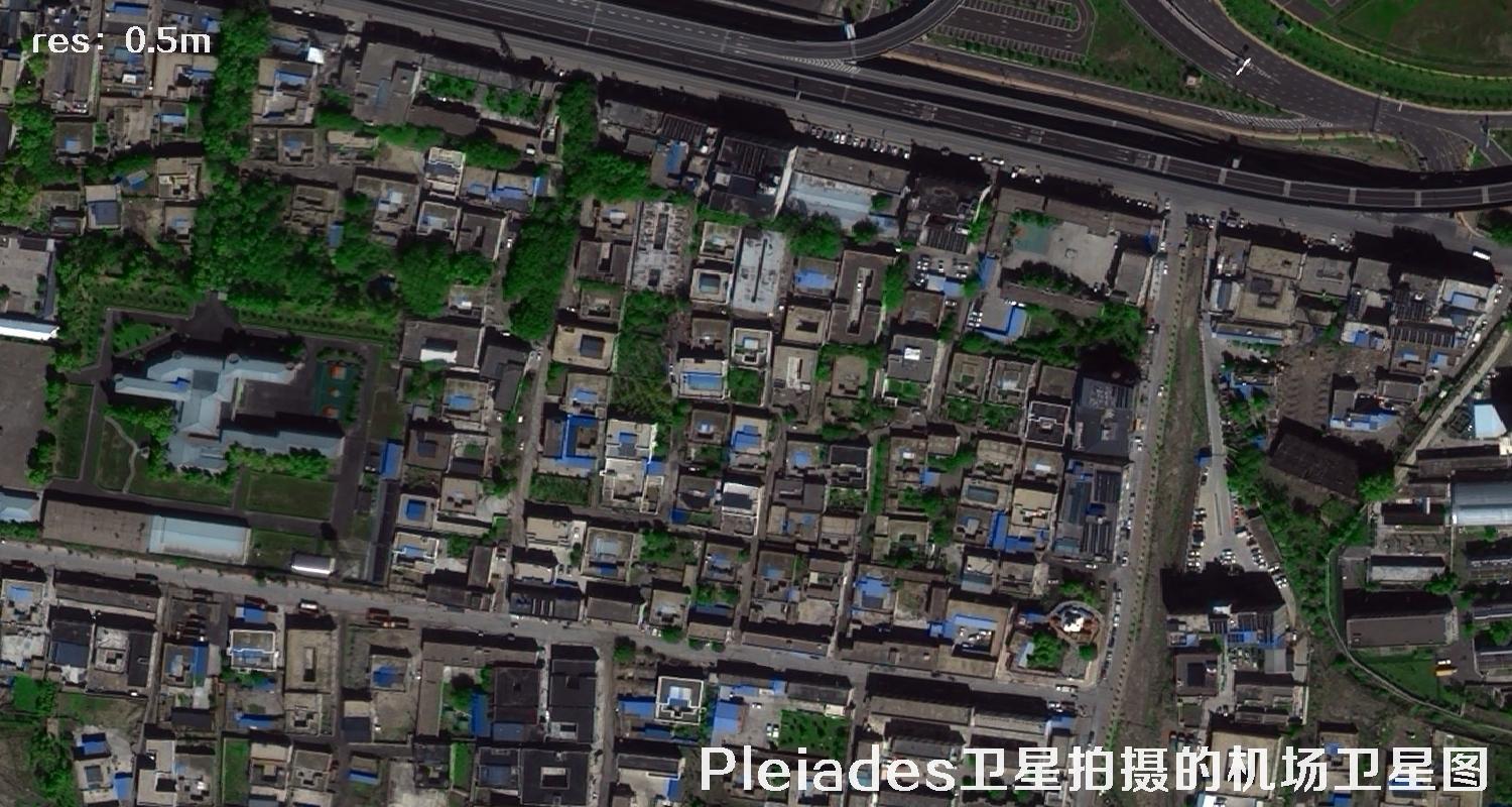 法国Pleiades卫星拍摄的高清地图图片