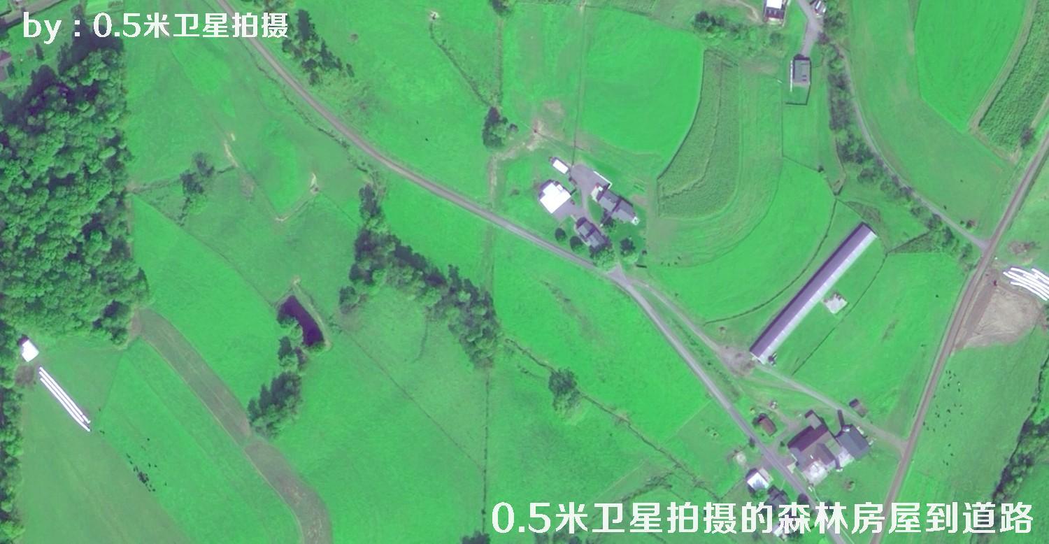 法国0.5米卫星拍摄的影像地图数据