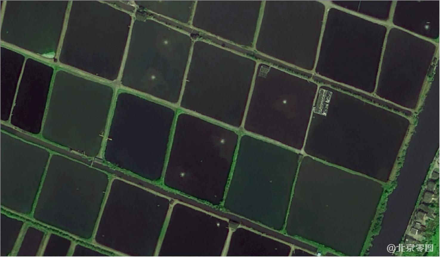 Pleiades卫星拍摄的0.5米卫星图-用于灌溉设计图