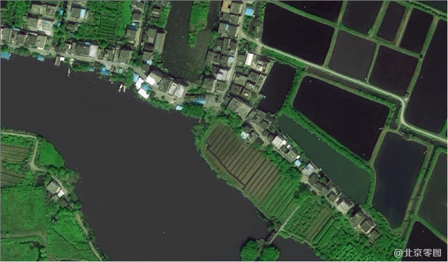 法国Pleiades卫星拍摄的0.5米分辨率卫星图样例
