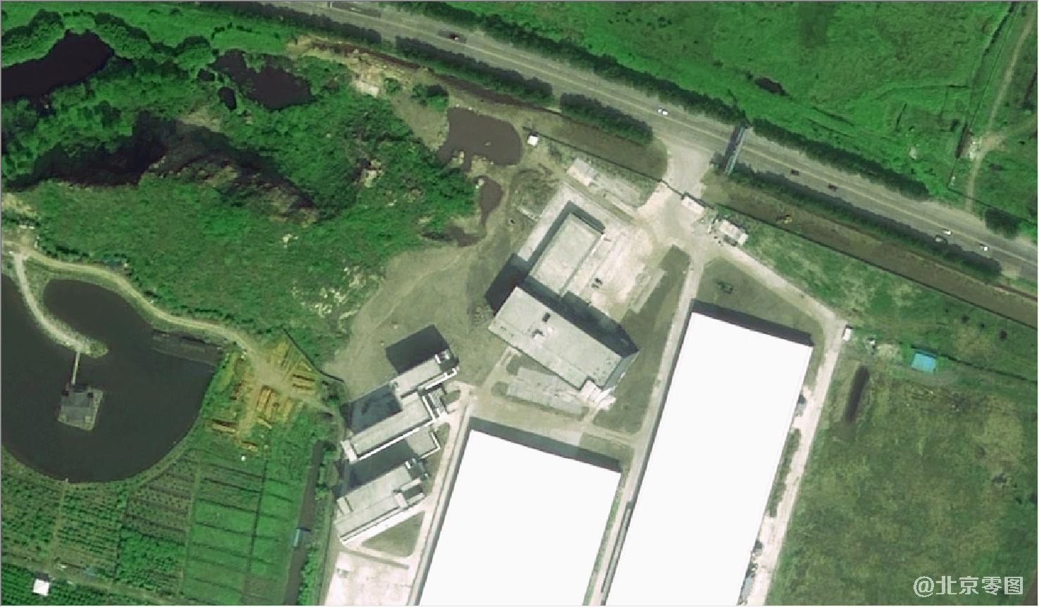 法国卫星拍摄的0.5米影像效果图