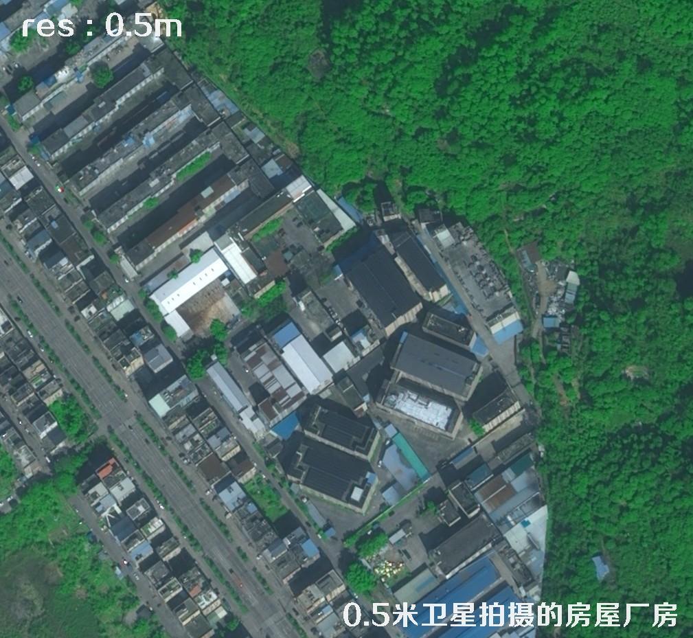 法国0.5米卫星拍摄的高清图片