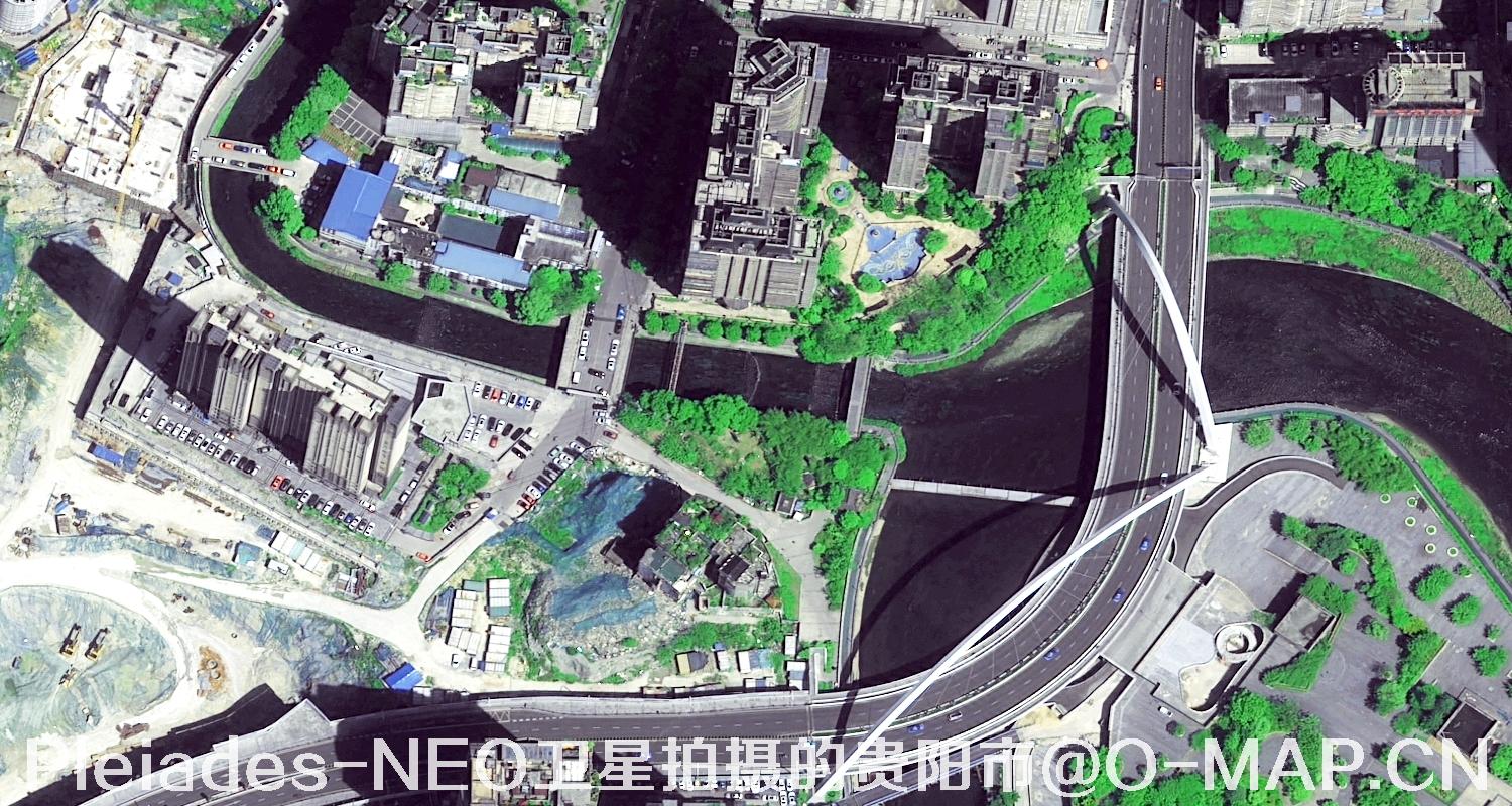 PNEO拍摄的卫星影像图