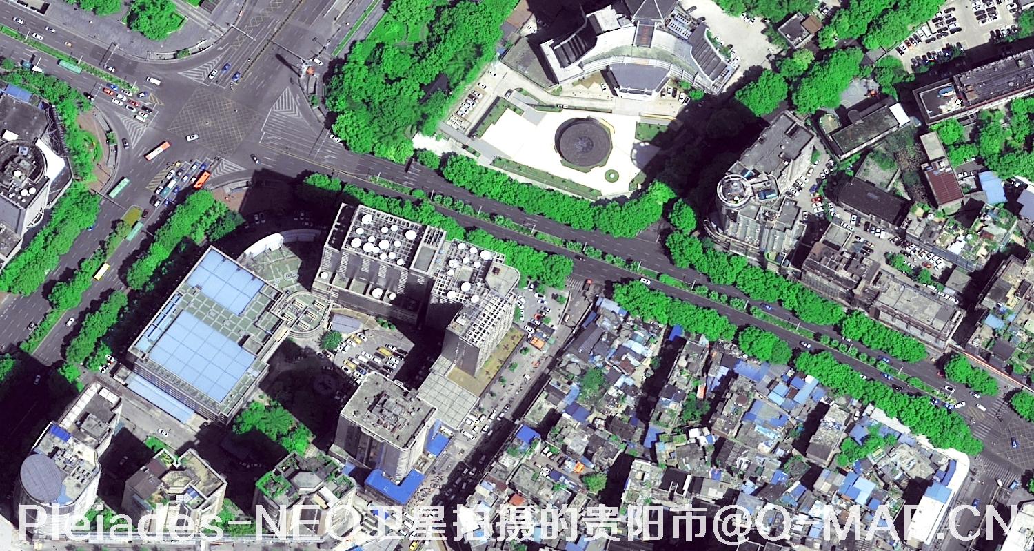 PNEO卫星拍摄的影像效果图