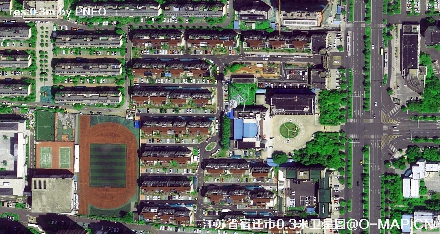 法国0.3米PNEO卫星拍摄的卫星影像图片
