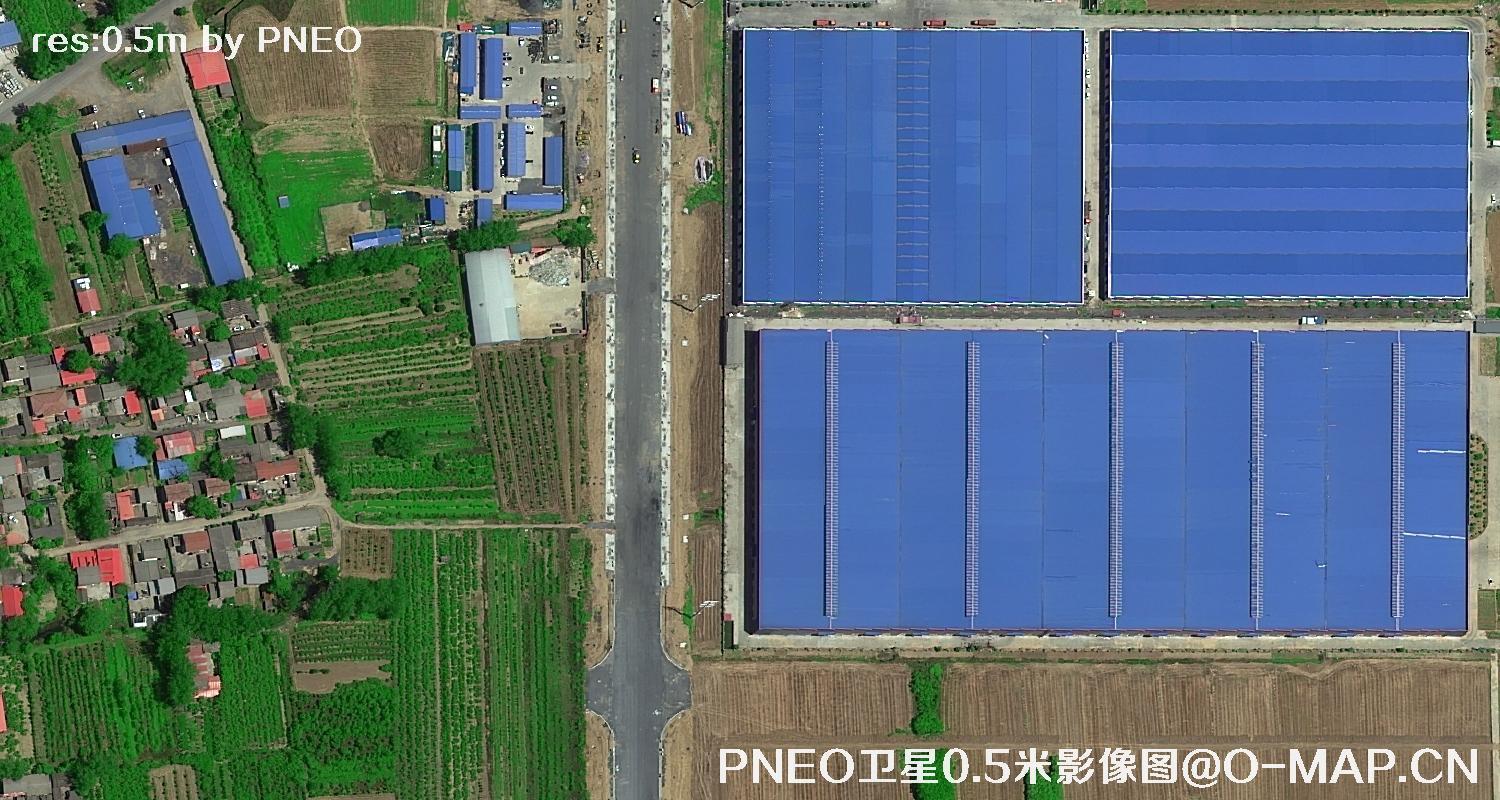 PNEO卫星0.5米分辨率影像产品