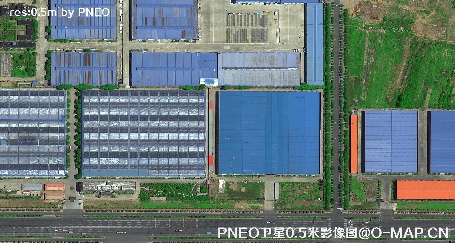 PNEO卫星0.5米分辨率影像产品