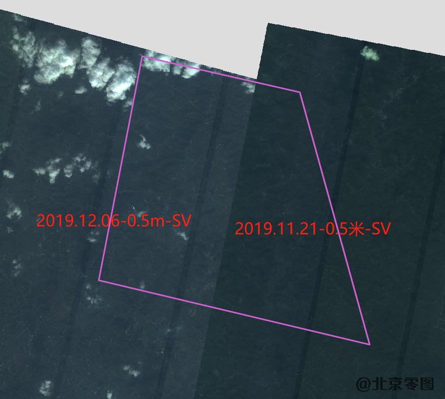 普安镇卫星影像查询结果