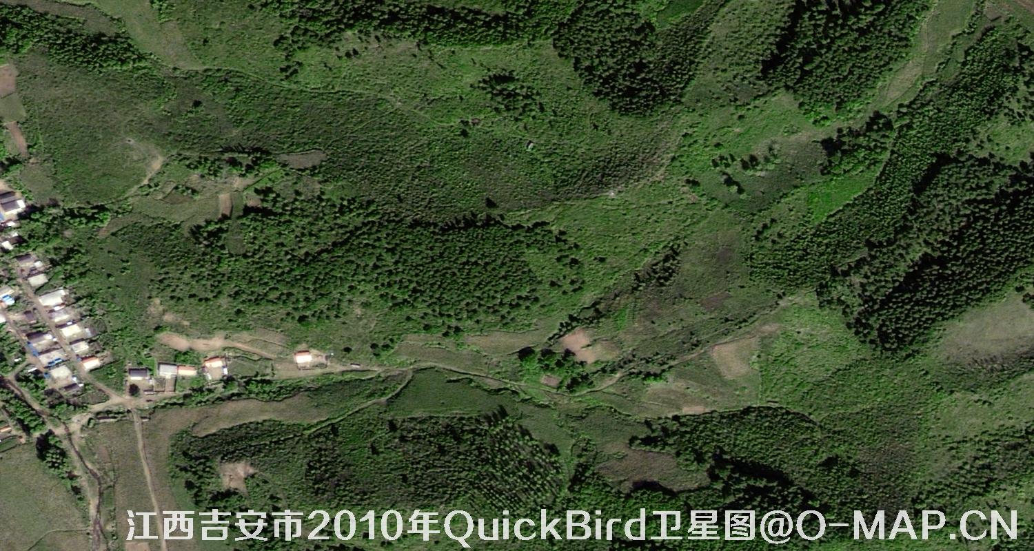 QuickBird卫星拍摄的0.6米卫星图