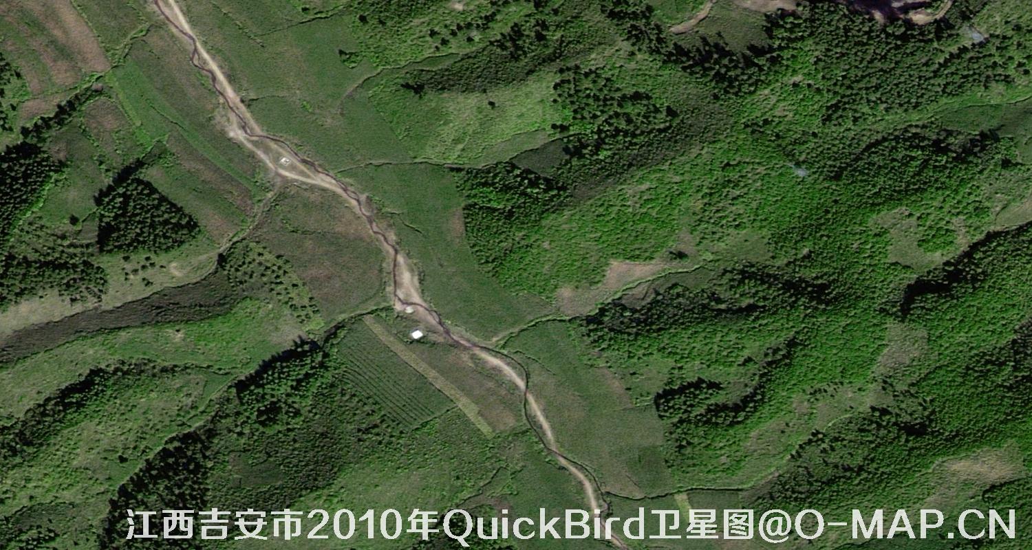 QuickBird快鸟卫星拍摄的卫星图