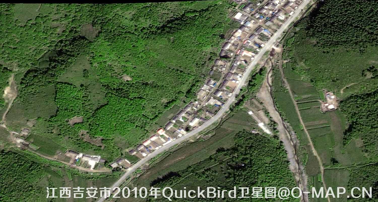 0.6米QB快鸟卫星拍摄的高清影像图片