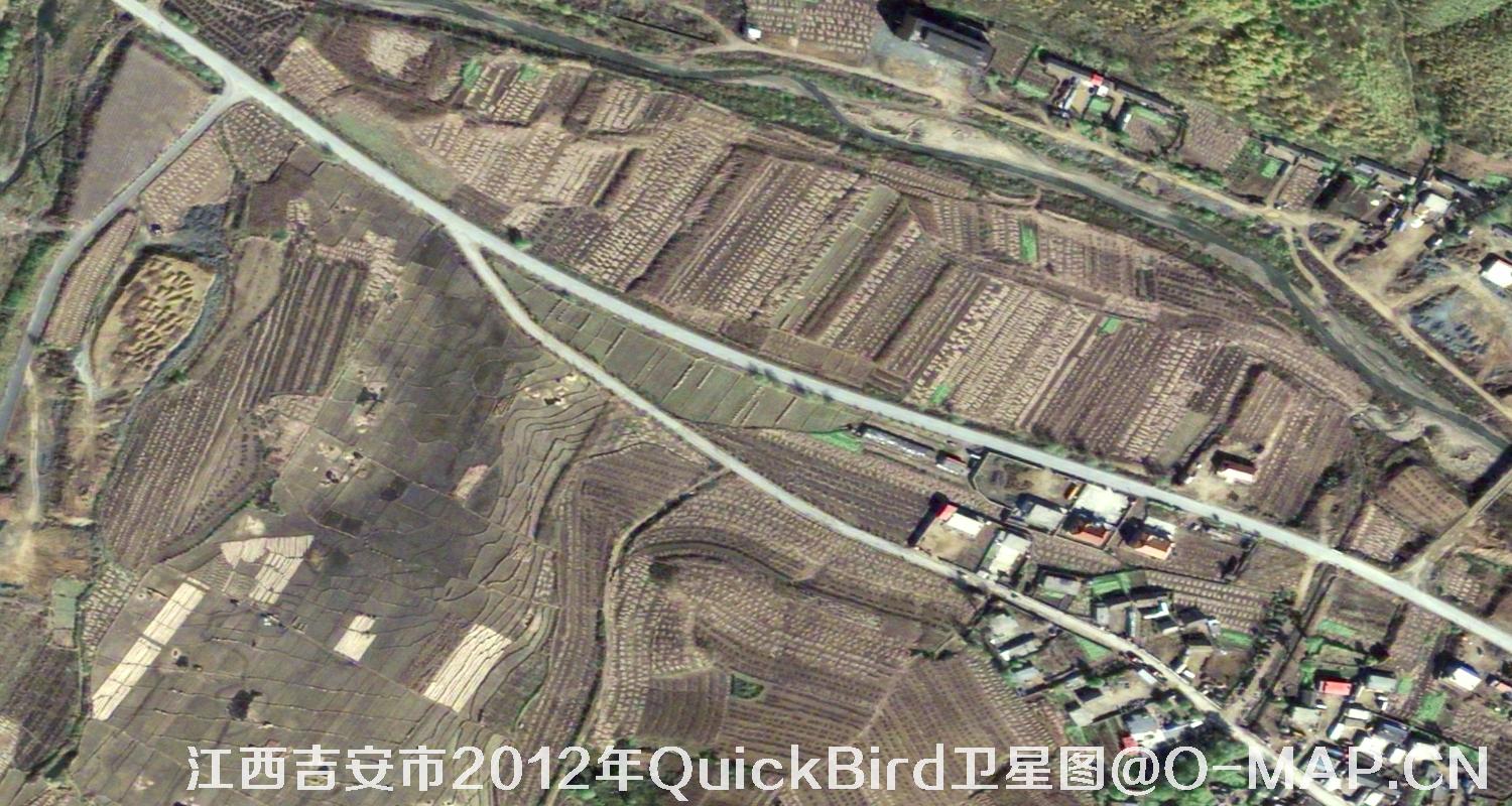 QuickBird拍摄的0.6米卫星图-用于历史卫星图