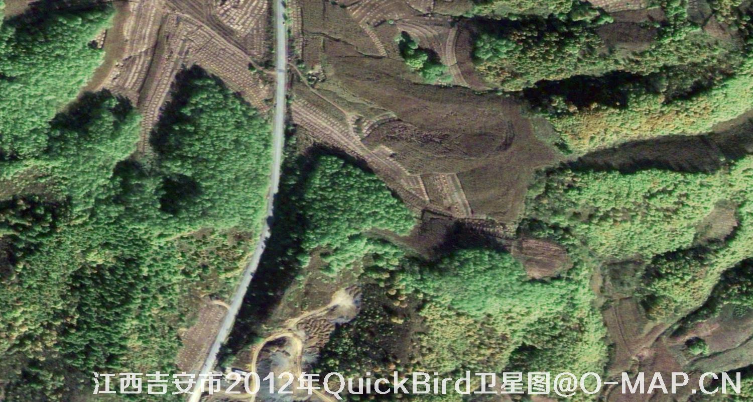 QuickBird快鸟卫星拍摄的0.6米分辨率影像图片