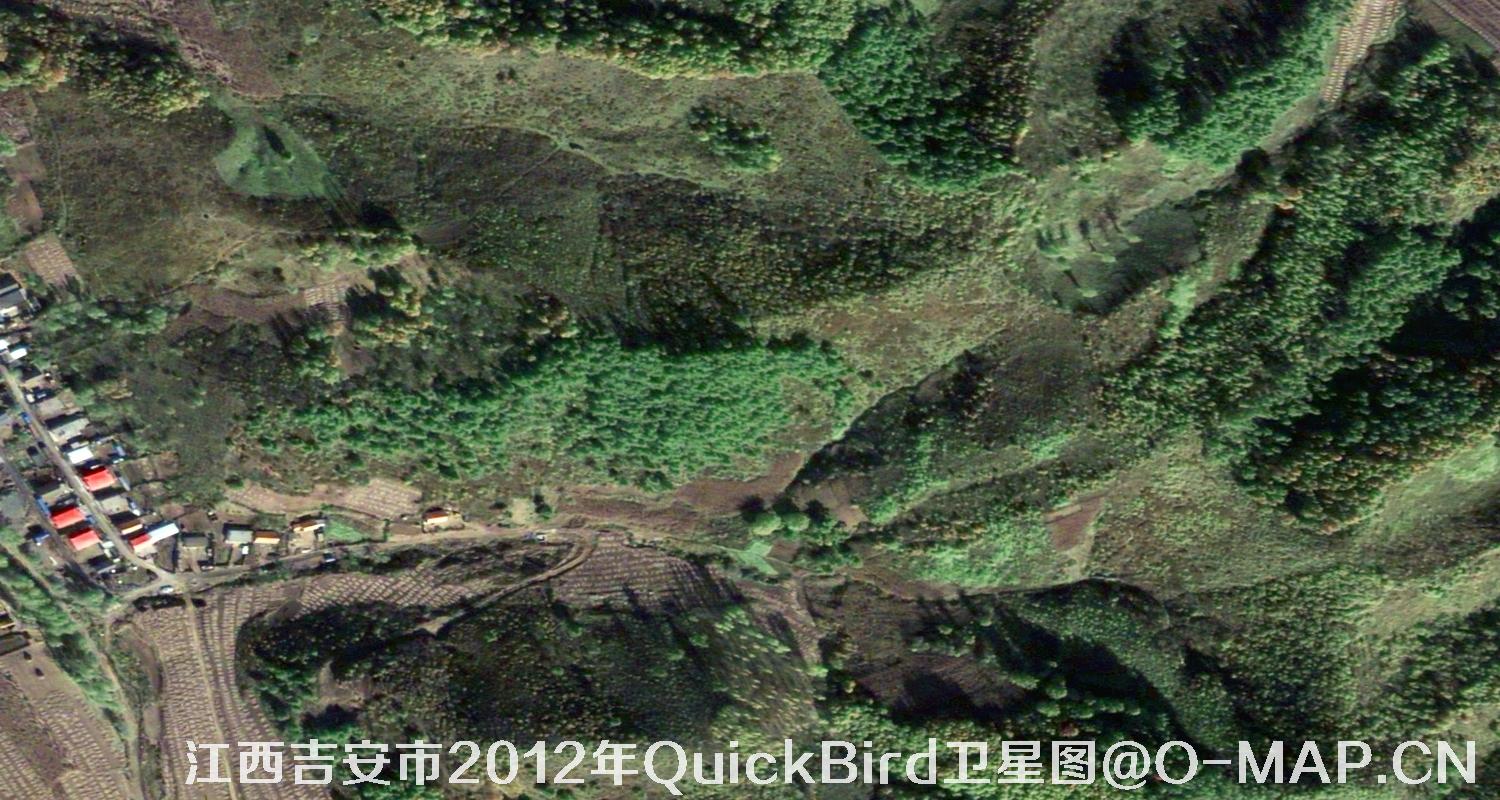 美国0.6米分辨率快鸟卫星拍摄的卫星影像图片