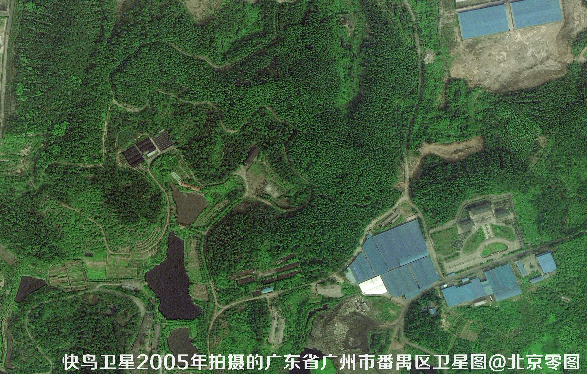 快鸟卫星拍摄的0.6米卫星图