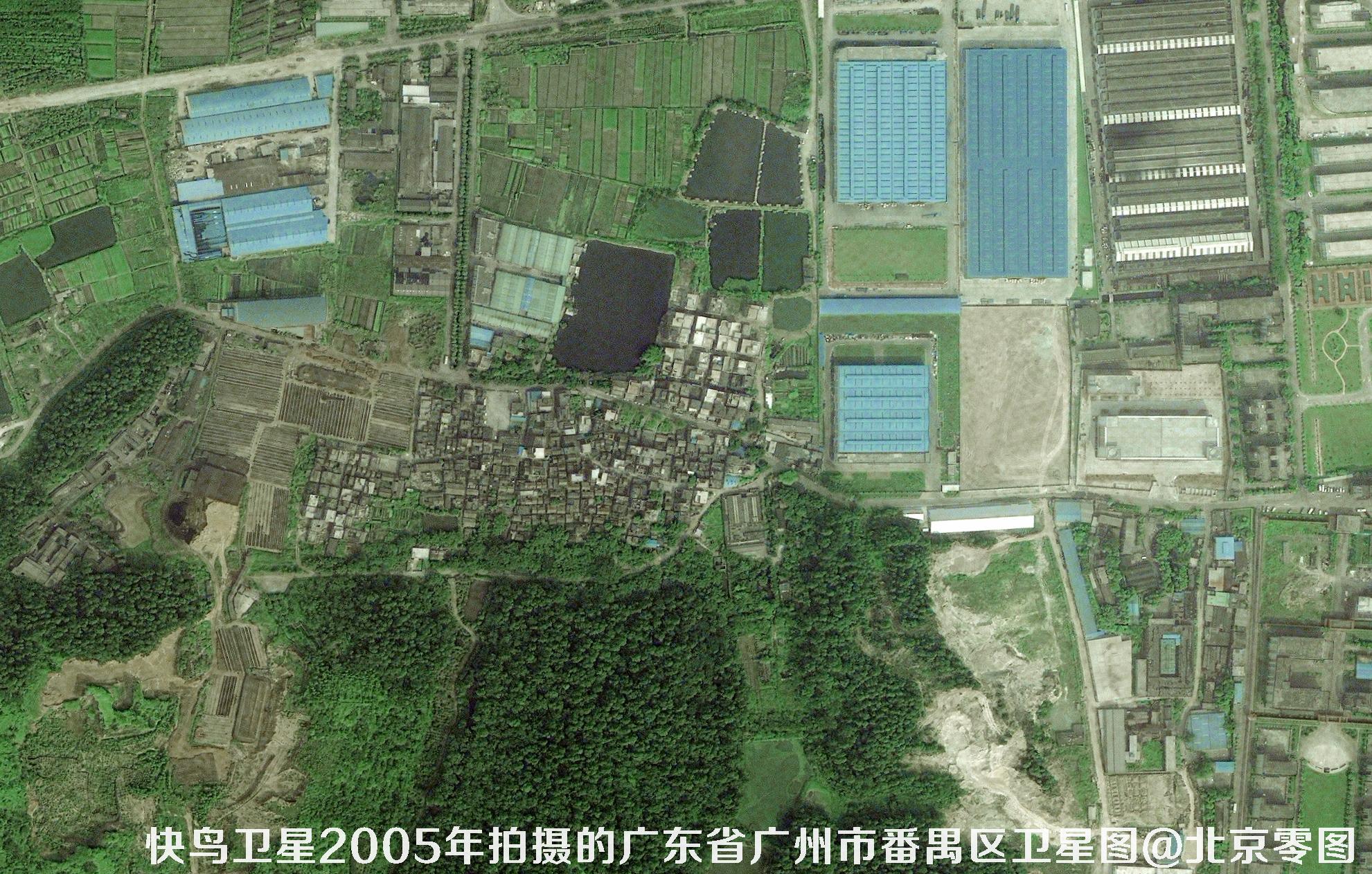 美国QuickBird快鸟卫星拍摄的0.6米分辨率卫星图