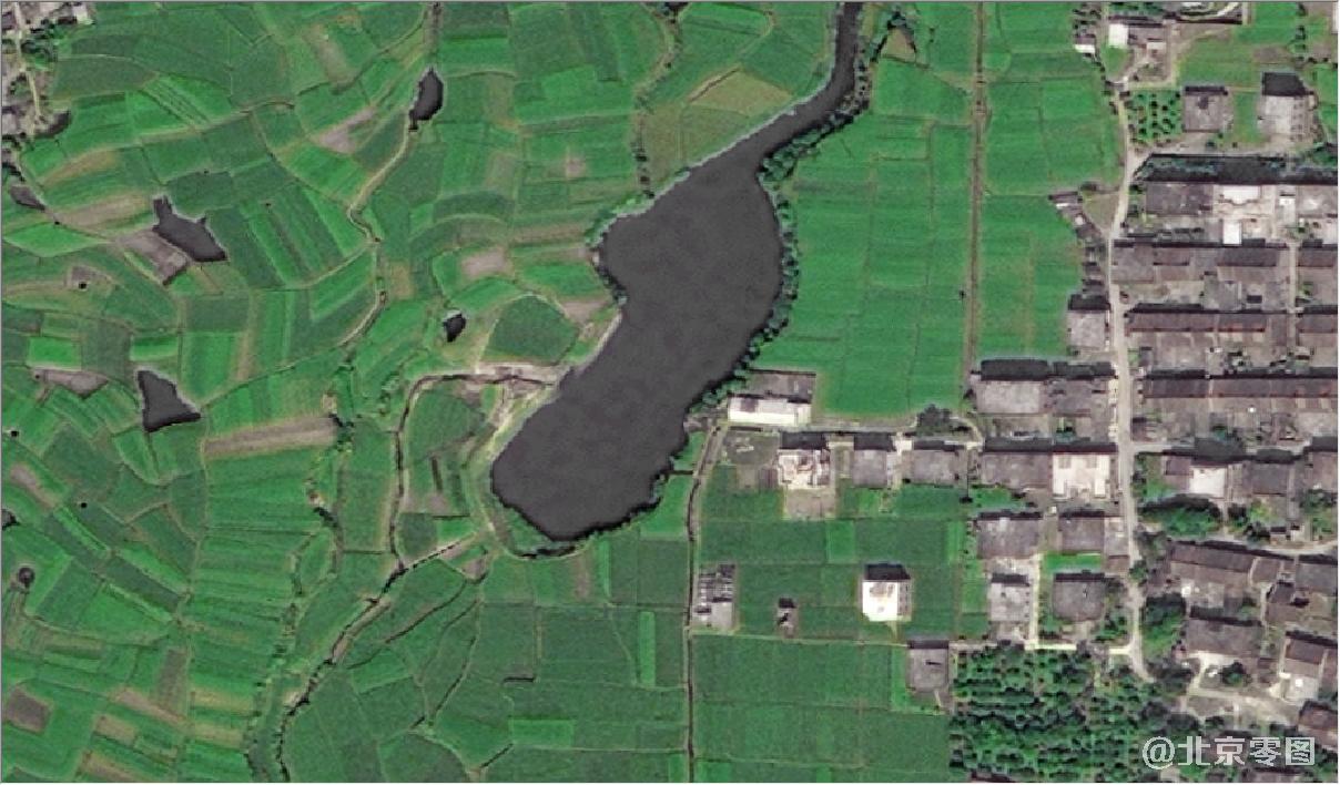 快鸟卫星拍摄的0.6米卫星图