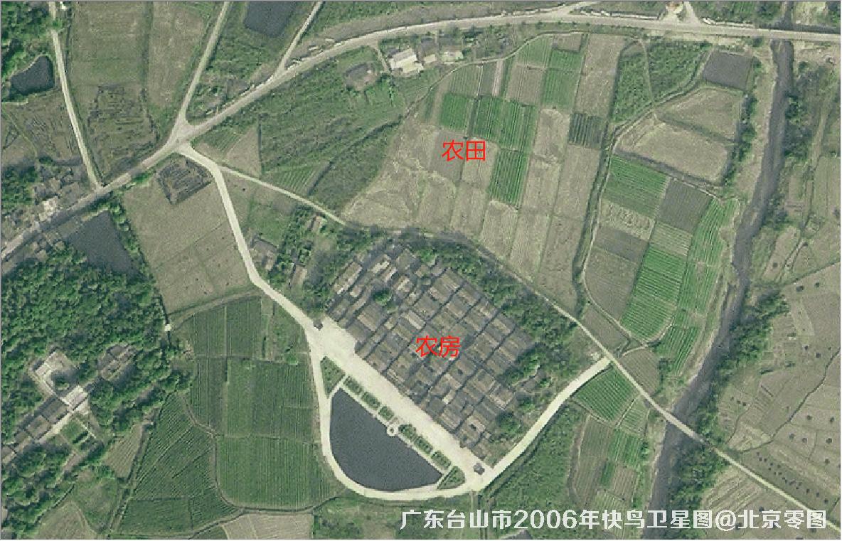 美国0.6米QB卫星拍摄的图片