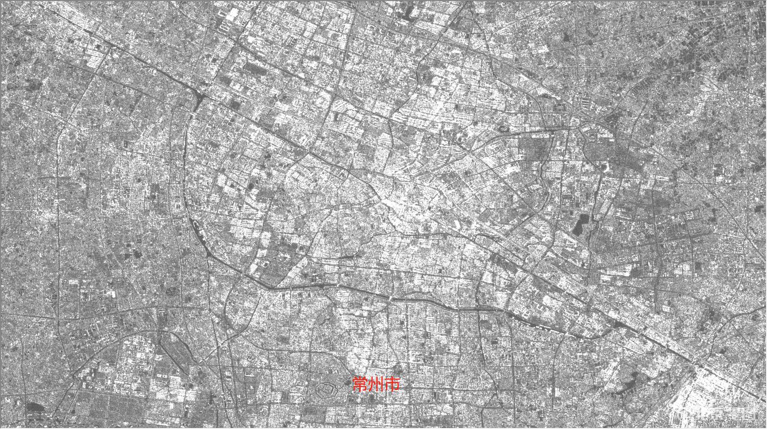 常州市2021年4月30日雷达影像图